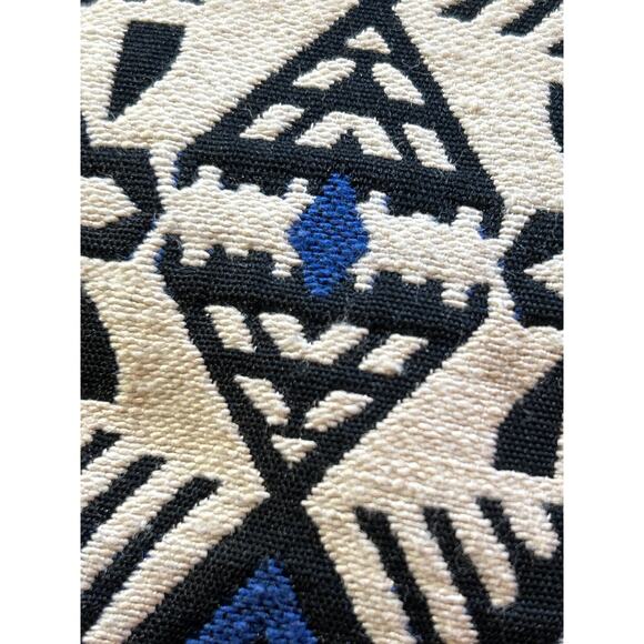 VTG 8 Divided 80s Skirt Mini Women Sz4 Native American Print Artsy Sturdy Cream - Picture 8 of 9